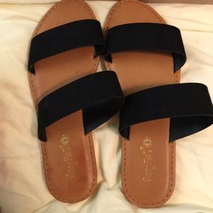 two strap sandals